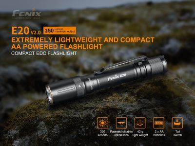 Fenix E20 V2.0 LED svítilna