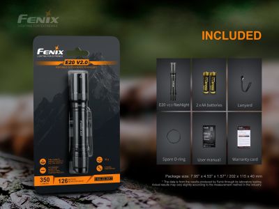 Fenix E20 V2.0 LED lamp