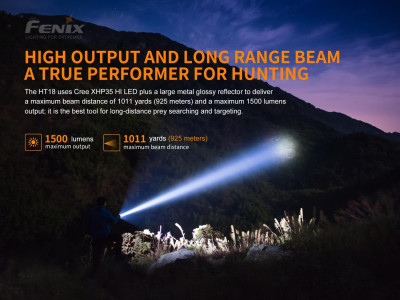 Fenix HT18 hunting light