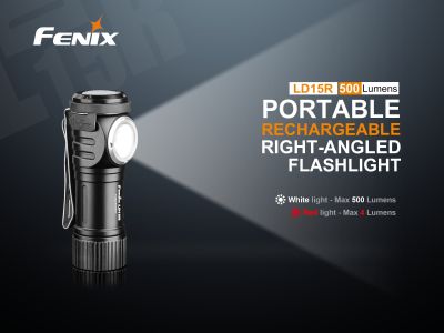 Ładowalna latarka LED Fenix ​​LD15R