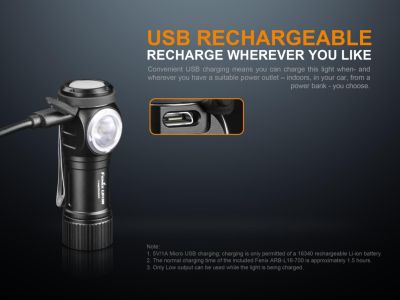 Fenix LD15R rechargeable LED flashlight