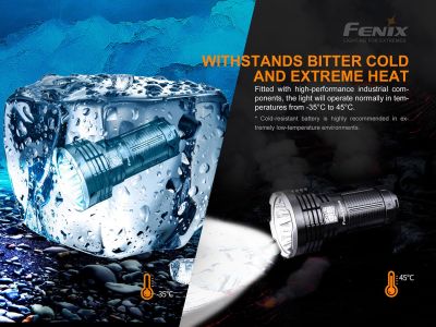 Fenix LR50R nabíjecí LED svítilna