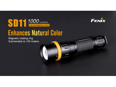 Fenix SD11 diving LED light