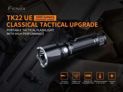 Taktyczna latarka LED Fenix ​​TK22 Ultimate Edition