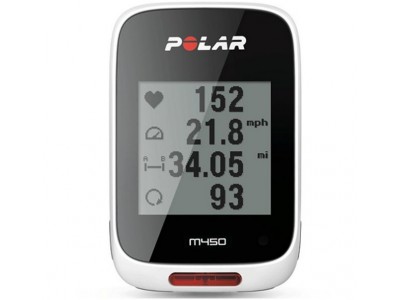 Polar M450 GPS HR cycling computer with chest strap