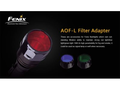 Fenix ​​AOF-L Modrý filtr