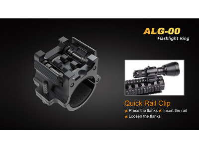 Fenix ALG-00 kovová montáž svietidla na zbraňovú lištu
