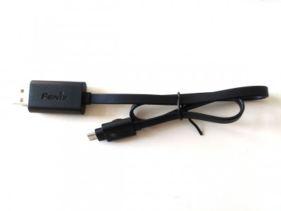 Fenix charging cable for RC series lamps