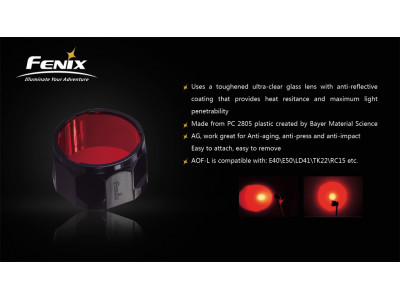 Fenix ​​AOF-L Červený filtr