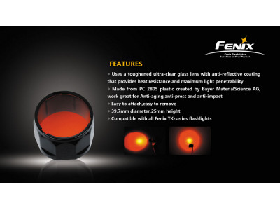 Fenix AOF-M Red szűrő