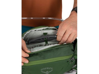 Nerka Osprey Seral 7, torba do picia 7 l + 1,5 l, kolor mchu zielony