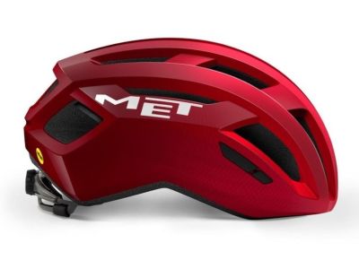 MET Vinci MIPS helmet, red metallic shiny