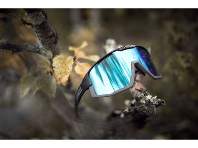 Okulary Bliz Fusion Nano Nordic Light, matowa czerń/Nordic Light Begonia: fiolet i niebieski multi