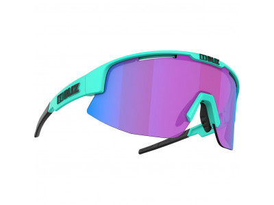 Bliz Matrix Brille, Nano Optics Nordic Light Matt Türkis Begonia Violet / Blue Mult CAT.2