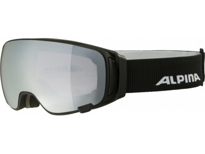 Lyžiarske okuliare Alpina DOUBLE JACK MAG Q čierne