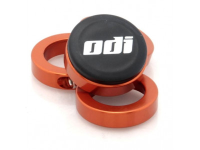 ODI Lock-on Al rękawy na chwyty pomarańczowe