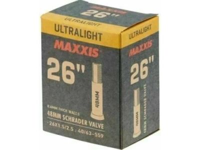 Maxxis Ultralight 26x1,50/2,50&amp;quot; Rohr, Ventilschaft 48 mm