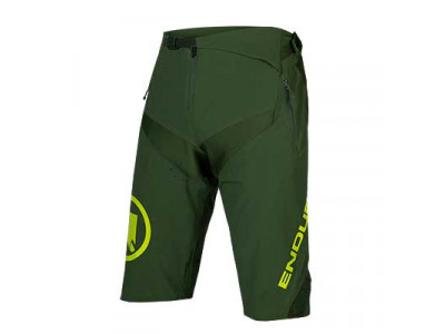 Pantaloni scurți bărbați Endura MT500 Burner II, verde pădure