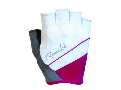 Roeckl Denice women&amp;#39;s gloves, white/raspberry