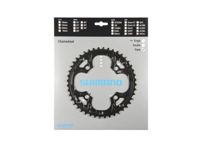 Shimano chainring 44z. M480 9-k. Deore black 104mm