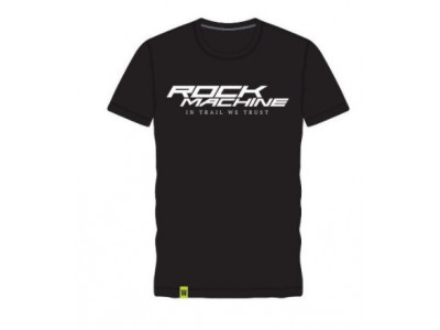 Tricou Rock Machine XXL negru bărbați 