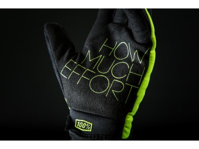 100 % isolierte Brisker-Handschuhe in Neongelb