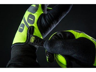 100 % isolierte Brisker-Handschuhe in Neongelb