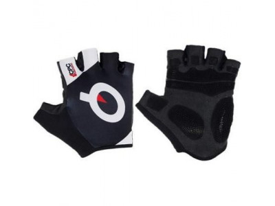 Prologo SHORT FINGERS cycling gloves - BK-WH - black