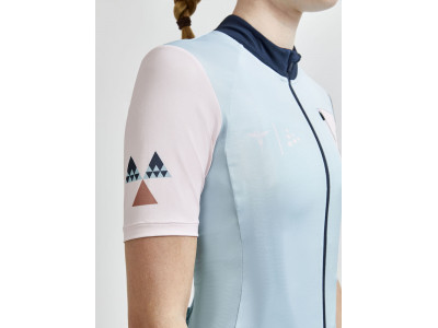 Koszulka rowerowa damska CRAFT ADV HMC Offroad, jasnoniebieska