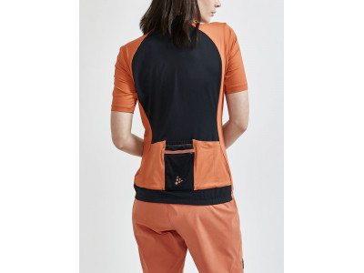 Craft ADV Offroad női trikó, fekete/narancs