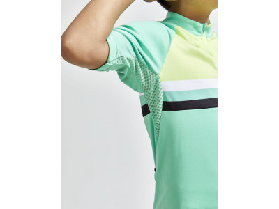 Tricou pentru copii CRAFT Bike Junior, verde