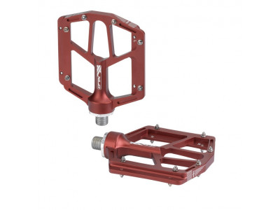 XLC PD-M14 Al MTB / ATB platform pedals, red