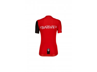 Damska koszulka rowerowa Wilier CYCLING CLUB w kolorze czerwonym