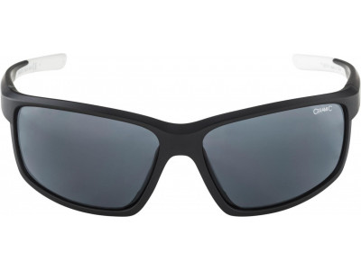 Okulary rowerowe ALPINA DEFEY czarno-białe, soczewki: czarne