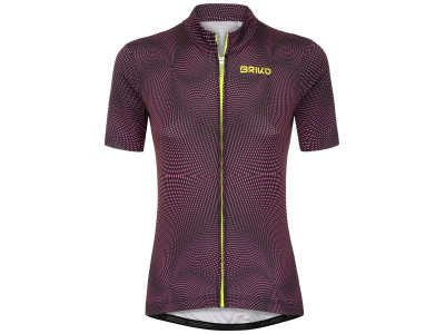 Briko LASSIC 2.0 Damentrikot, Schwarz/Fluo Pink