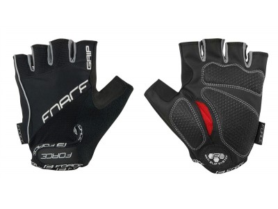 FORCE Grip Gel Handschuhe, schwarz