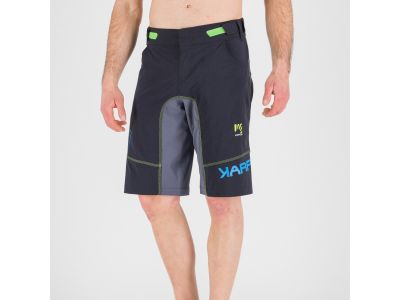 Karpos BALLISTIC EVO Shorts, schwarz/dunkelgrau/fluo grün