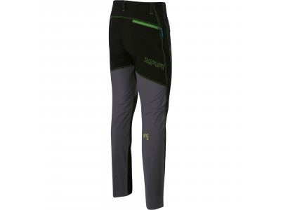 Pantaloni Karpos FANTASIA EVO, gri închis/negru/verde