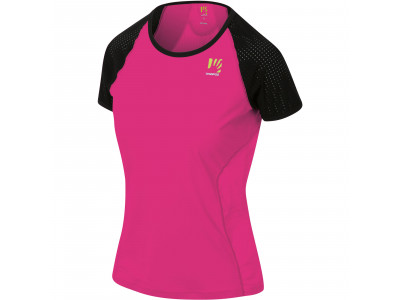 T-shirt damski Karpos LAVAREDO różowo-czarny  