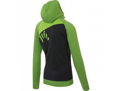 Karpos PRAMPER Zip sweatshirt light green / black