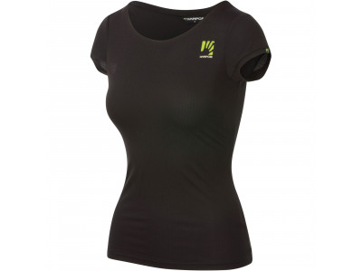 T-shirt damski Karpos VAL FEDERIA w kolorze czarnym