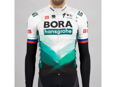 Sportful BODYFIT PRO Bora-Hansgrohe vesta, bílá/zelená