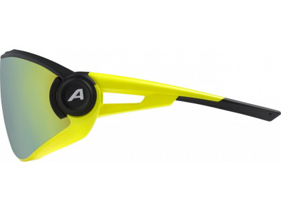 Ochelari ALPINA 5W1NG Q+CM negru-galben neon mat
