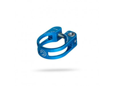PRO clamp under the saddle blue, 34.9mm