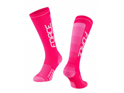 Force Compress knee socks, pink