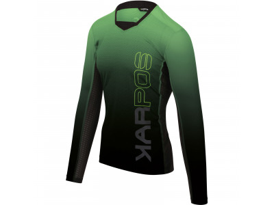 Karpos JUMP jersey, black/green fluo