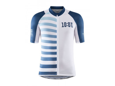 Craft ADV HMC Endur Graphic jersey, white with blue