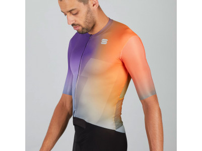 Sportos Bomber jumpsuit, narancssárga/lila