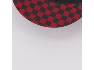 Sportful Checkmate cyklistická čepice tmavě červená/vínočervená