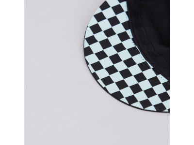 Sportful Checkmate cyklistická čiapka čierna/svetlomodrá 